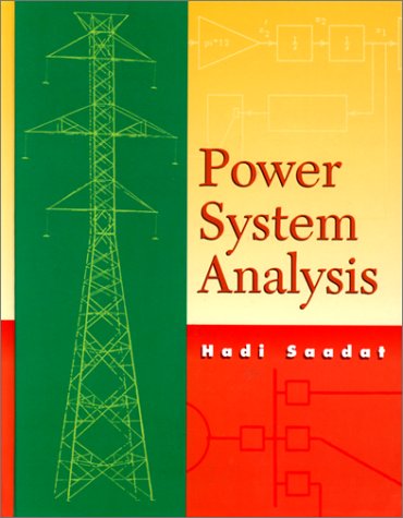 Imagen de archivo de Power System Analysis a la venta por Hafa Adai Books