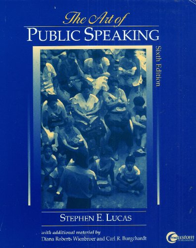 Stock image for The Art of Public Speaking: The McGraw-Hill Guide to Electronic Research and Documentation for sale by Lot O'Books