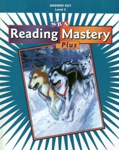9780075691655: Reading Mastery Plus Grade 5, Additional Answer Key