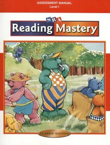 Stock image for Reading Mastery Classic Assesment Manual Level 1 for sale by Better World Books