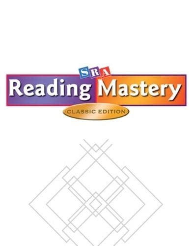 Reading Mastery Classic Level 1, Takehome Workbook A (Pkg. of 5) (READING MASTERY SIGNATURE SERIES) (9780075692805) by McGraw Hill