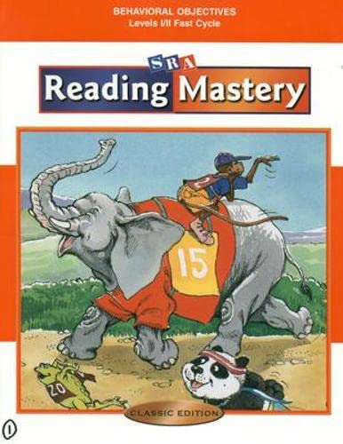 9780075692911: Reading Mastery Classic Fast Cycle, Behavioral Objectives