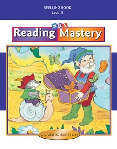 Imagen de archivo de Reading Mastery II 2002: Spelling Book a la venta por ThriftBooks-Atlanta
