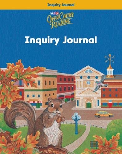 Open Court Reading 3 Inquiry Journal (9780075695660) by Bereiter