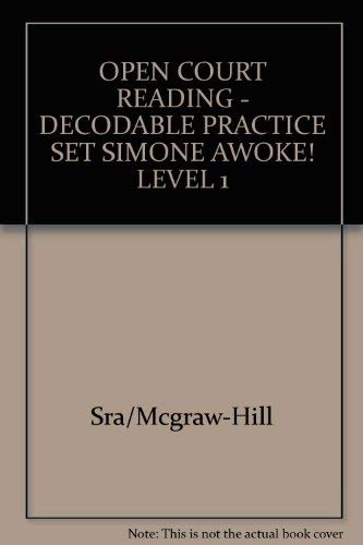 Simone Awoke!: Decodable Practice Set Level 1 (9780075697299) by WrightGroup/McGraw-Hill