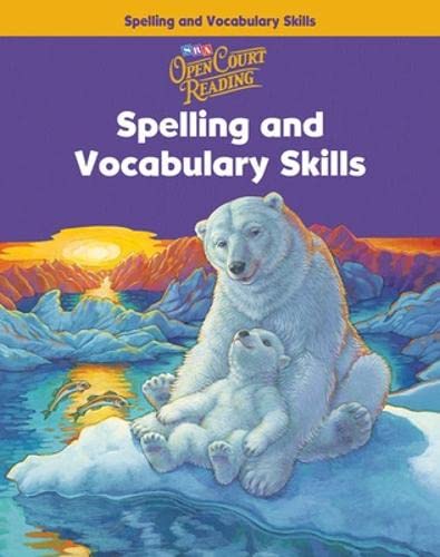 Stock image for Open Court Reading: Spelling and Vocabulary Skills Workbook, Grade 4 for sale by HPB-Red