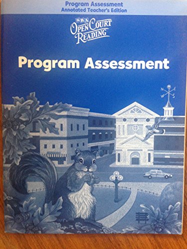 

Open Court Reading - Program Assessment Annotated Teacher Edition - Grade 3
