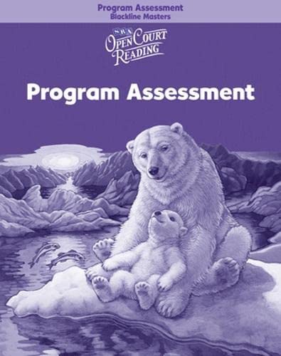 Open Court Reading - Program Assessment Blackline Masters - Grade 4 (9780075712404) by Unknown Author