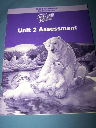 9780075715832: Open Court Reading: Unit 2 Assessment Blackline Masters Level 4