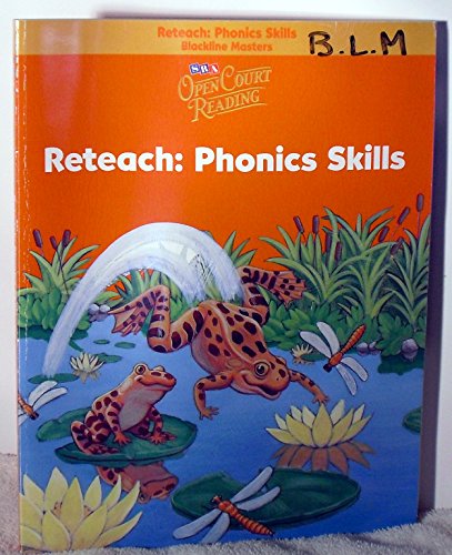 Imagen de archivo de Open Court Reading - Reteach Blackline Masters - Phonics Skills - Grade 1 a la venta por SecondSale