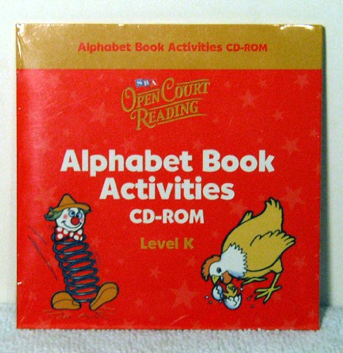 Stock image for Open Court Reading - Alphabet Book Activities CD-ROM - Grade K for sale by SecondSale