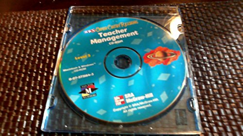 Open Court Reading - Teacher Management CD-ROM - Grade 5 (9780075721642) by Unknown Author