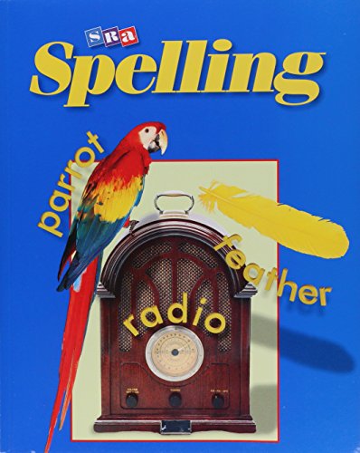 SRA Spelling, Student Edition (softcover), Grade 5 (9780075722908) by McGraw Hill