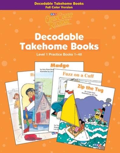 Imagen de archivo de Decodable Takehome Books: Level 1: Practice Books 1-48 (Open Court Reading) a la venta por Zoom Books Company