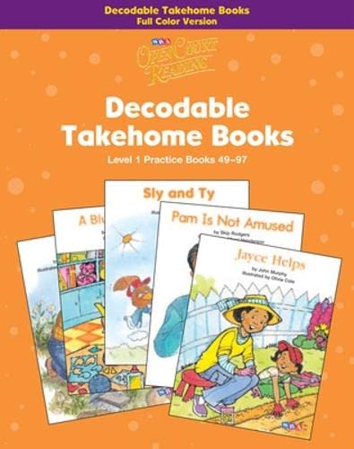 9780075723080: Open Court Reading, Practice Decodable Takehome Books (Books 49-97) 4-color (1 workbook of 49 stories), Grade 1: Level 1: Practice Books 49-97 (IMAGINE IT)