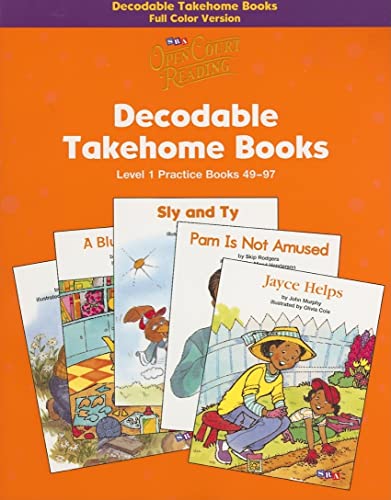 9780075723080: Decodable Takehome Books: Level 1: Practice Books 49-97 (Open Court Reading)