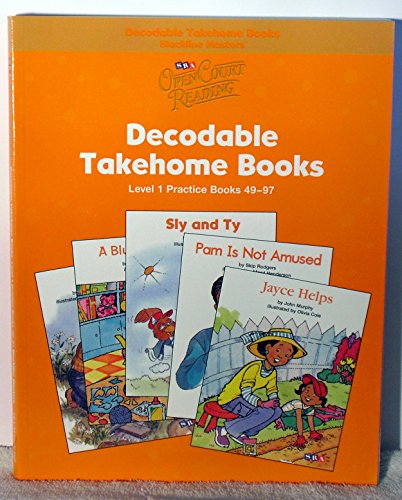 9780075723127: Open Court Reading, Practice Decodable Takehome Blackline Masters (Books 49-97 )(1 workbook of 48 stories), Grade 1 (IMAGINE IT)