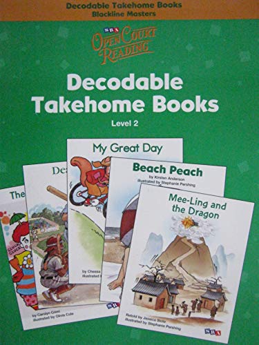 Stock image for Blackline Masters Open Court Reading: Decodable Takehome Books, Level 2 for sale by Books Unplugged