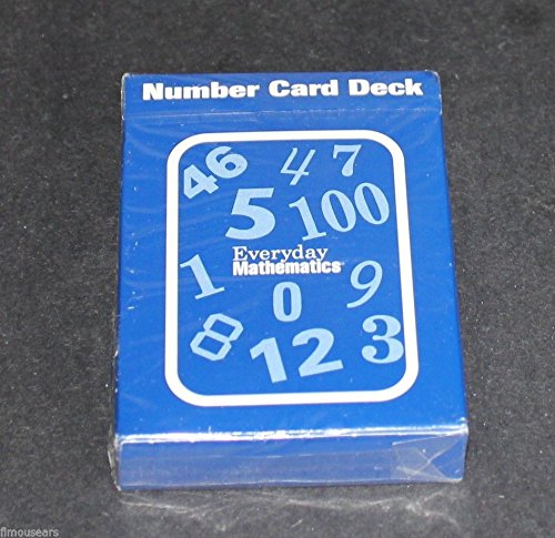 9780075728658: Number Card Deck Everyday Mathematics (Everyday Math)