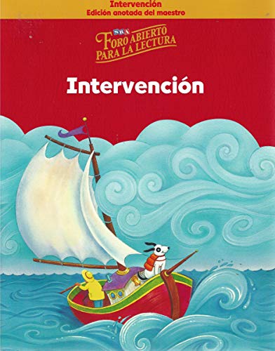 Imagen de archivo de Foro Abierto Para La Lectura: Intervention Teacher Edition, Grade K a la venta por -OnTimeBooks-
