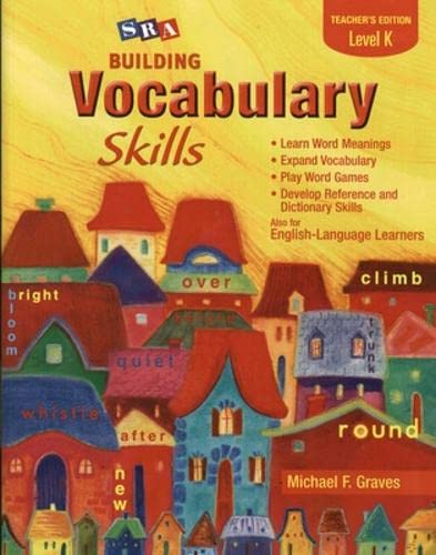 Stock image for Building Vocabulary Skills A - Student Edition - Level K for sale by Project HOME Books