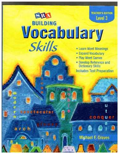 9780075796244: Building Vocabulary Skills A - Teacher's Edition - Level 3