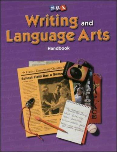 Stock image for Writing and Language Arts, Writer's Handbook, Grade 4: Writer's Handbook Grade 4 (SRA WRITING & LANG ARTS SERIES) for sale by ThriftBooks-Dallas