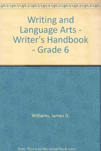 9780075796343: Writing and Language Arts, Writer's Handbook, Grade 6 (SRA WRITING & LANG ARTS SERIES)