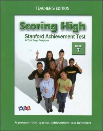 9780075840923: Scoring High on the SAT/10 - Teacher's Edition and Poster Package - Grade 7 (Scoring High on the Mat)