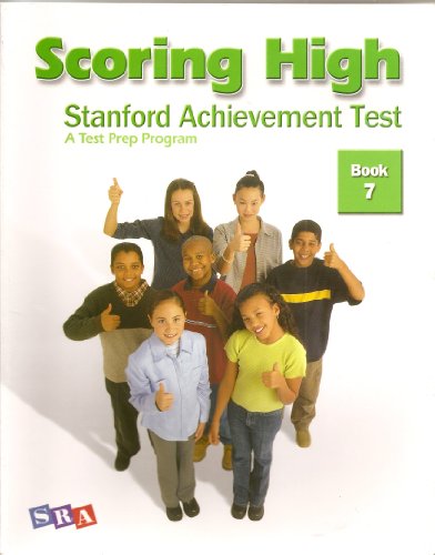 Stock image for Scoring High: Stanford Achievement Test, Book 7 for sale by Books Unplugged