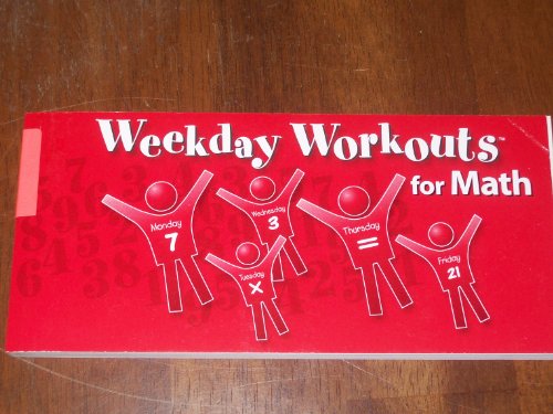 9780076002368: Weekday Workouts for Math: Student Booklet Grade 3