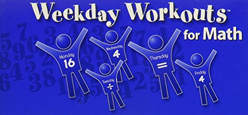 9780076002375: Weekday Workouts for Math: Student Booklet Grade 4