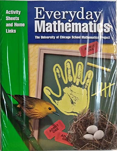 Stock image for Everyday Mathematics, Grade K, Student Materials Set (Includes Activity Sheets, Home Links, and Mathematics at Home Books 1, 2, & 3) for sale by The Book Cellar, LLC