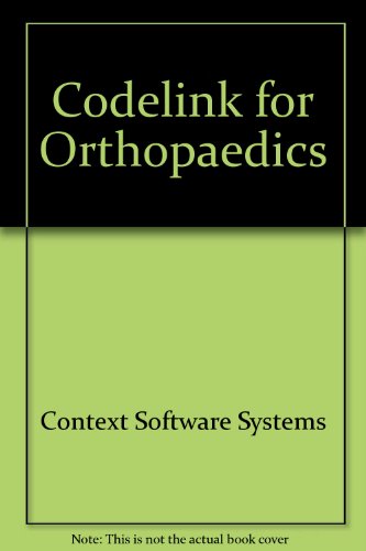 Imagen de archivo de Codelink for Orthopaedics a la venta por SecondSale