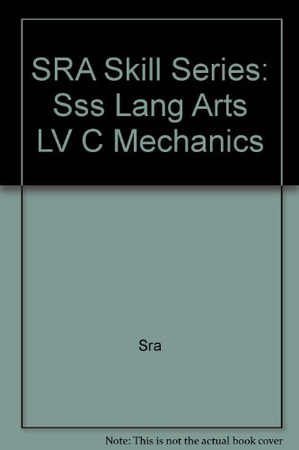 SRA Skill Series: Sss Lang Arts LV C Mechanics (9780076016853) by SRA