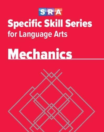Specific Skill Series for Language Arts - Mechanics Book - Level E (SPECIFIC SKILLS LANGUAGE ARTS) (9780076017034) by [???]