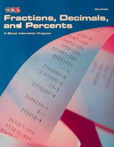 Stock image for Corrective Mathematics Fractions, Decimals, and Percents, Workbook for sale by Blackwell's