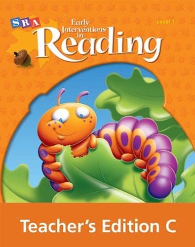 Stock image for Early Interventions in Reading Level 1: Book C, Teacher's Edition for sale by Walker Bookstore (Mark My Words LLC)