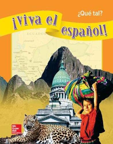 Beispielbild fr Viva el Espaol!: Qu Tal?, Student Textbook zum Verkauf von Better World Books