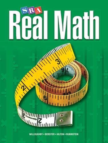 Beispielbild fr SRA Real Math Grade 2 zum Verkauf von St Vincent de Paul of Lane County