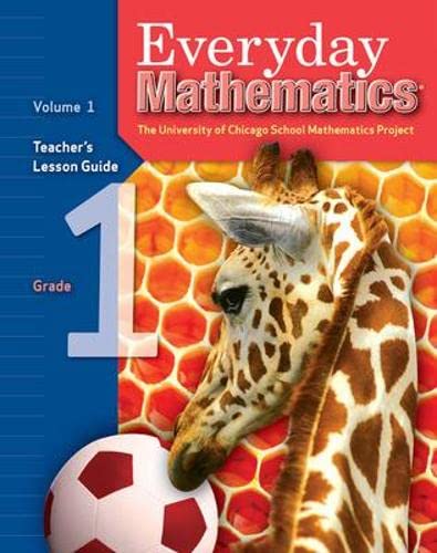 Imagen de archivo de Everyday Mathematics: Teacher's Lesson Guide, Grade 1, Vol. 1 ; 9780076035922 ; 0076035921 a la venta por APlus Textbooks