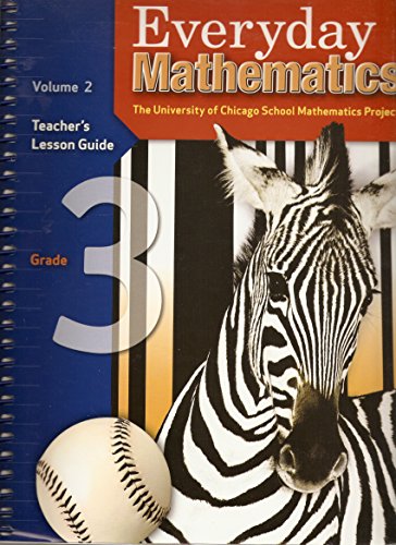 Stock image for Everyday Mathematics: Teacher's Lesson Guide, Grade 3, Vol. 2 for sale by Ergodebooks