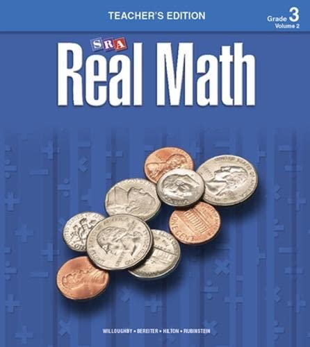 Stock image for Real Math - Teachers Edition, Volume 2 - Grade 3 (SRA REAL MATH) for sale by Solr Books