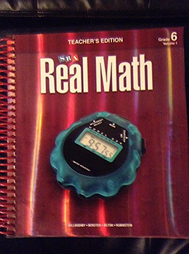 Stock image for SRA Real Math: Grade 6, Volume 1 for sale by Solr Books