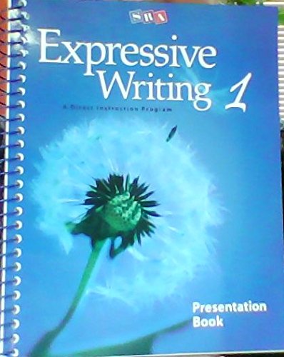 SRA Expressive Writing 1 Presentation Book (9780076038152) by Siegfried Engelmann; Jerry Silbert