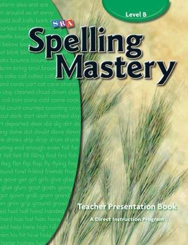 Stock image for Spelling Mastery Level B, Teacher Materials for sale by PBShop.store US