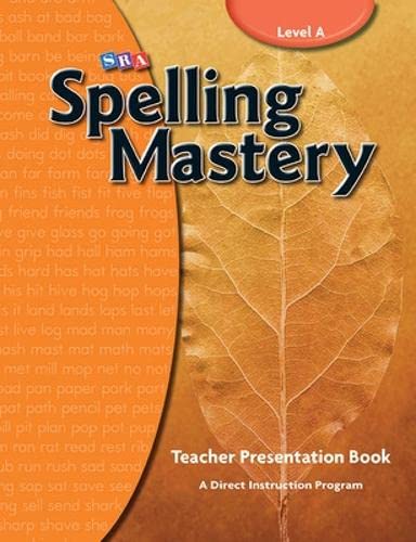 Stock image for Spelling Mastery Level A, Teacher Materials for sale by PBShop.store US