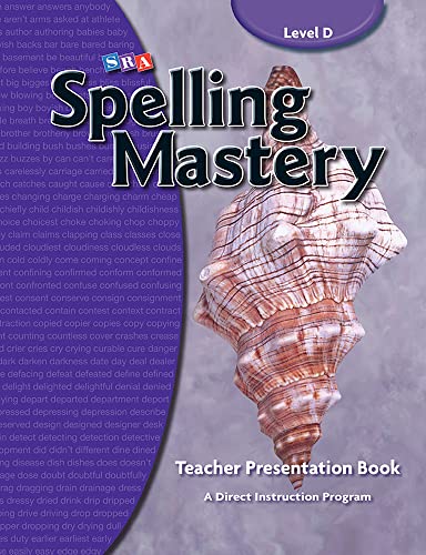 Stock image for Spelling Mastery Level D, Teacher Materials for sale by St Vincent de Paul of Lane County