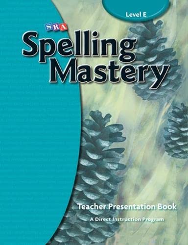 Stock image for Spelling Mastery Level E, Teacher Materials for sale by St Vincent de Paul of Lane County