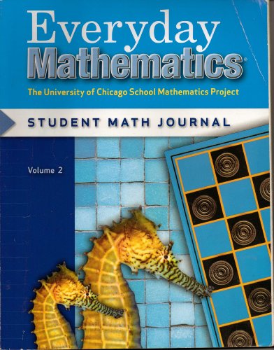 Stock image for Everyday Mathematics, Grade 2: Student Math Journal, Vol. 2 for sale by SecondSale